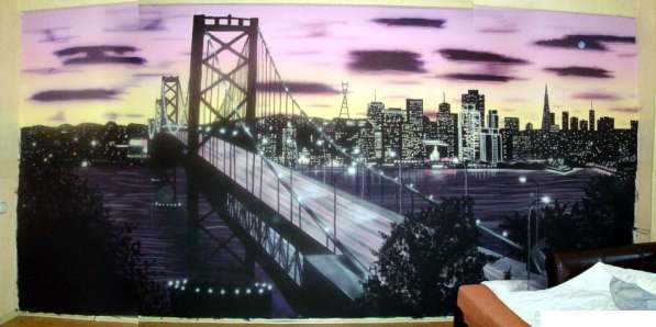 Граффити, роспись стен, художник, маляр профессионал в Москве фото 15