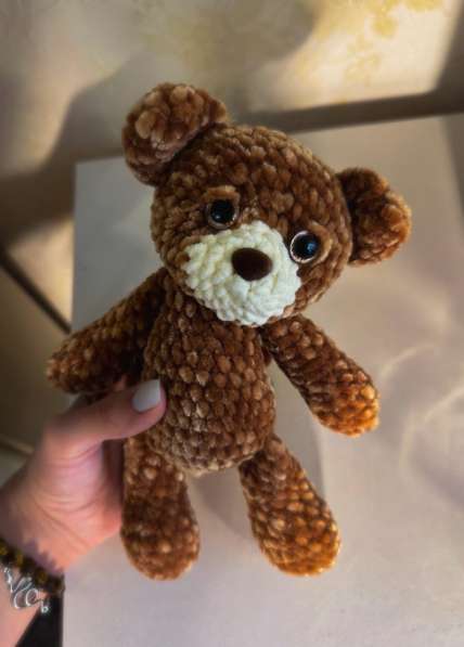 Вязаный мишка