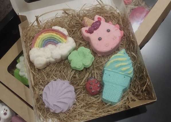 Подарочный набор бомбочек для ванн