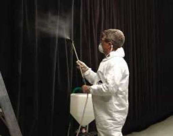 Огнезащитная обработка текстильных материалов и штор в Москве фото 5