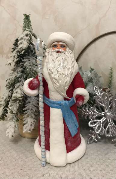 Ватная игрушка на ёлку под ёлку