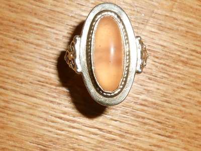 Кольцо перстень серебро 875 скань СССР