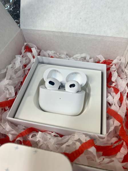 Новогодний подарок - AirPods 3 (Реплика) в Шуе фото 5
