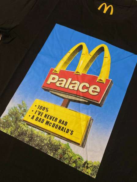 Футболка Palace McDonalds sign в Санкт-Петербурге фото 3