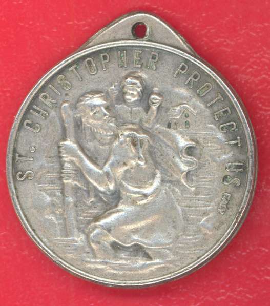 Италия жетон медаль Святой Христофор Иоанн Павел II в Орле