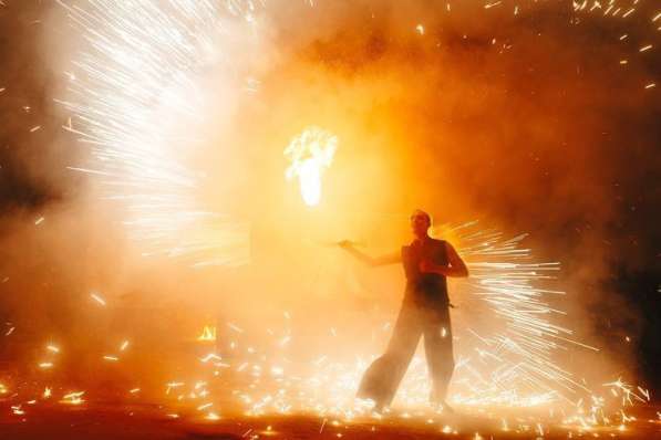 Огненное шоу - Fire show в Краснодаре фото 4