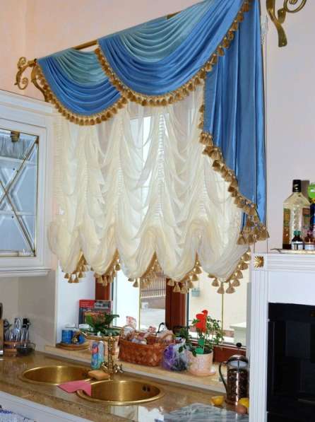 Пошив римских и французских штор на заказ в Москве фото 11