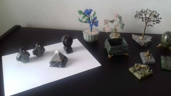 Фигурки и сувениры из минеральных камней в Москве фото 3