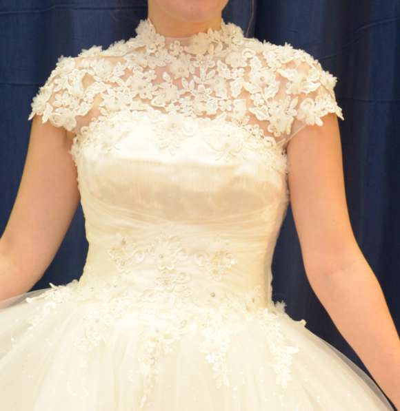 Пышное свадебное платье Анастасия в Москве фото 5