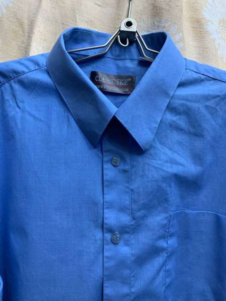 Рубашка 800руб. Размер 62-64.Синий цвет в фото 4