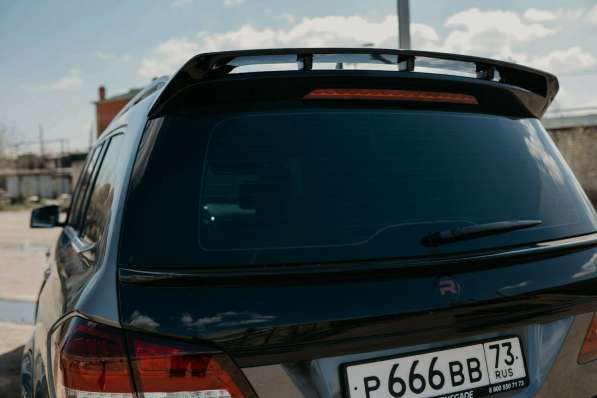 Roof spoiler para Mercedes Benz GL classe X166 2012-19 в фото 4