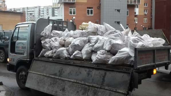 Вывоз строительного мусора, хлама, старой мебели в Перми фото 5