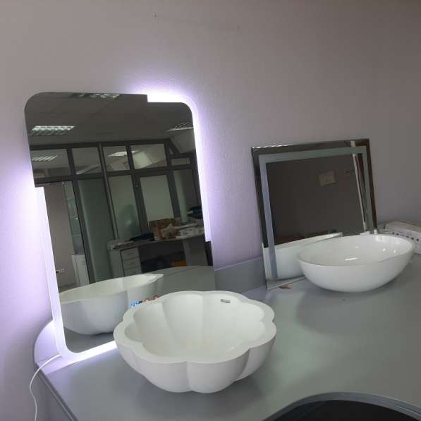 Зеркала с Led подсветкой в ванную комнату в Новосибирске