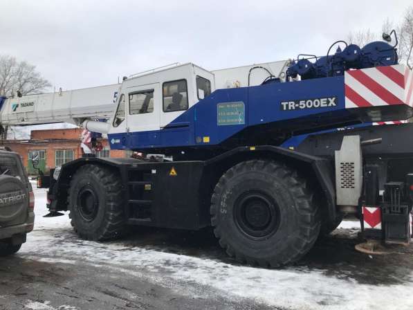 Большегрузный кран TADANO TR-500EX кран (колесный), 2007 год