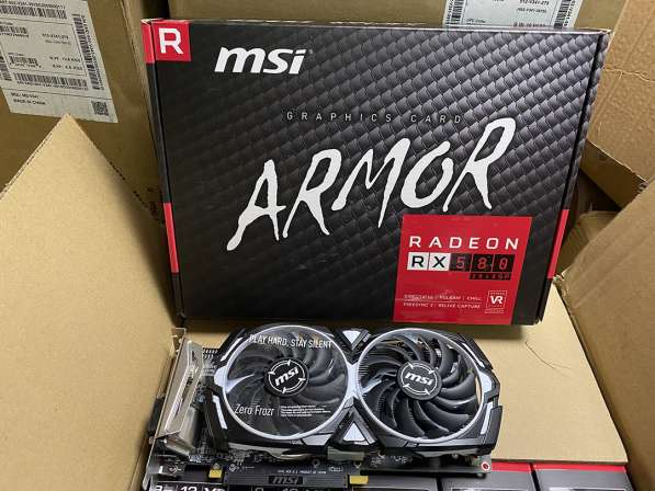New MSI RX580 8GB Armor SP Graphic Card for Gaming and Mini