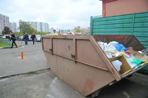 Вывоз строительного мусора контейнером в Истре фото 4