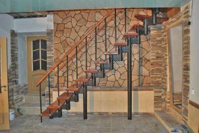 Изготовление лестниц на цепном каркасе в Ангарске фото 3