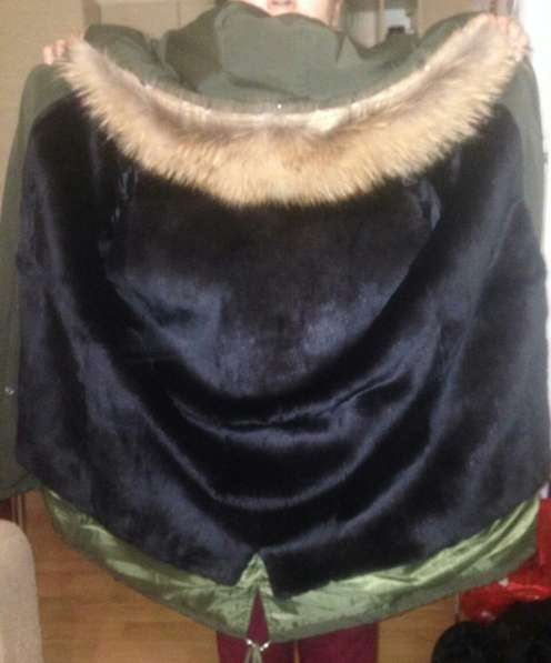 Натуральная парка унисекс в фото 3