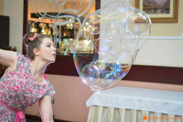 Шоу мыльных пузырей в Орехово-Зуево фото 6