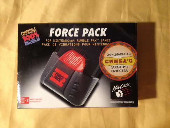 Nintendo 64 Force Pack (аналог Rumble Pak)