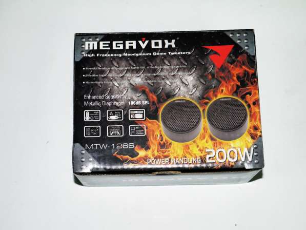 Пищалки Megavox MTW-126S 200W в фото 3