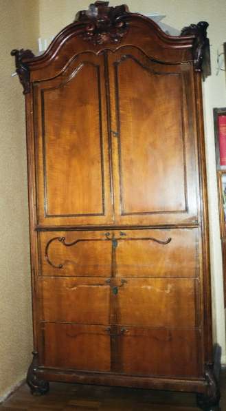 СТАРИННЫЙ ШКАФ ДУБОВЫЙ (1898г.) - Пруссия в Москве фото 6