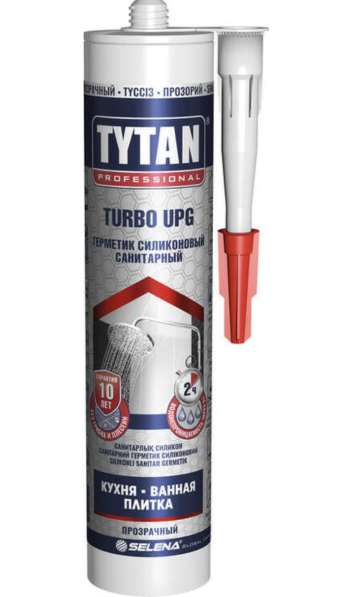 Герметик санитарный Tytan Turbo Upg силиконовый 280 мл