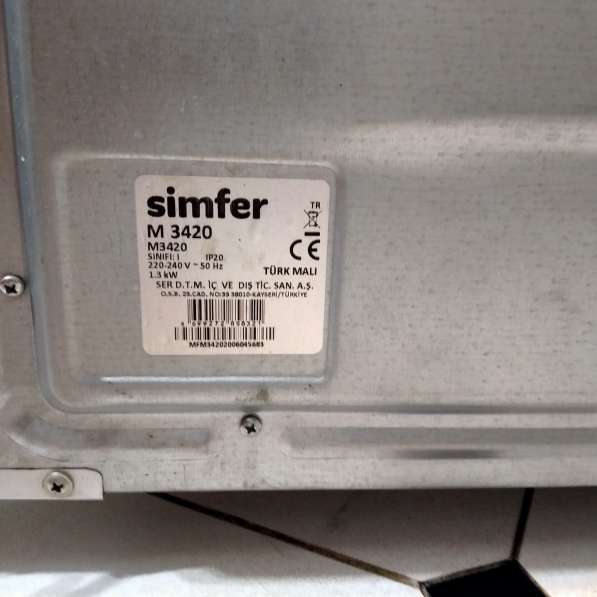 Мини электрическая духовка Simfer M3420 в 