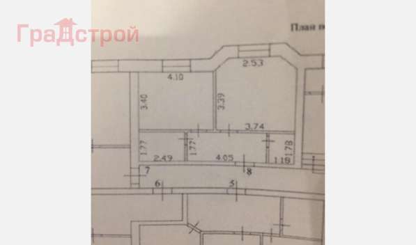 Продам двухкомнатную квартиру в Вологда.Жилая площадь 44 кв.м.Этаж 1.Дом кирпичный. в Вологде фото 16