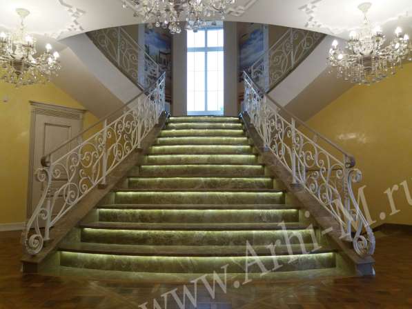 Кованые перила в Одинцово фото 3