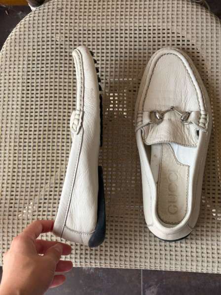 GUCCI Leather flats - Кожаные балетки в фото 4