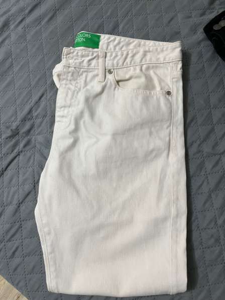 Джинсы мужские белые