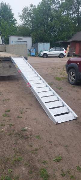 Производство трапов сходней алюминиевых аппарелей в Брянске фото 3