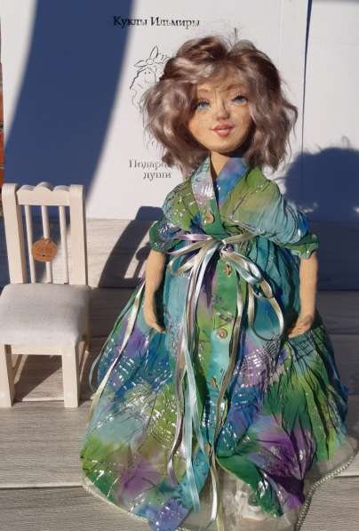 Текстильная интерьерная кукла. Рост 45 см. Подвижная