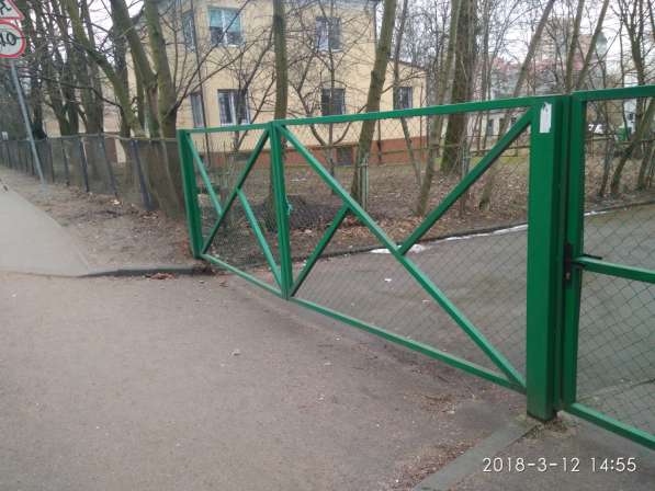 Заборы, откатные ворота, навесы в Калининграде фото 9