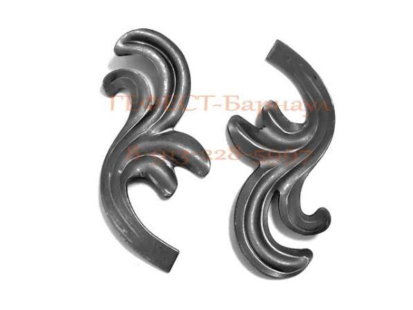 Кованые листья накладки в Барнауле фото 10