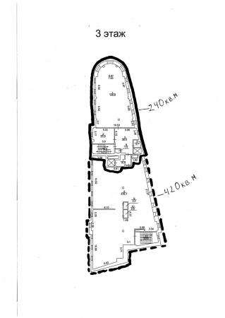 офисное помещение 240 м2/2эт. и 240 м2 /3эт в Москве