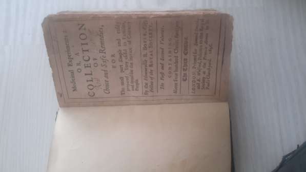 Книга по медицине 17 век Англия в Одинцово фото 4