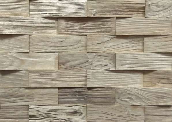 3D панели из колотого дерева в Москве фото 20