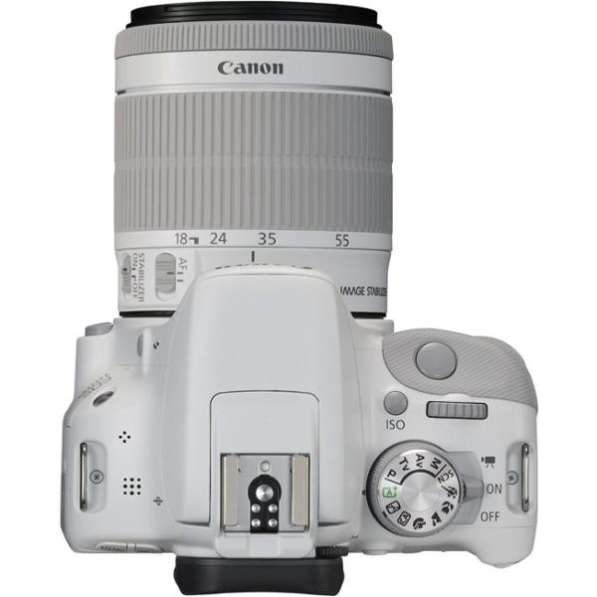 Canon EOS 100D kit 18-55mm f/3.5-5.6 IS STM. Белый