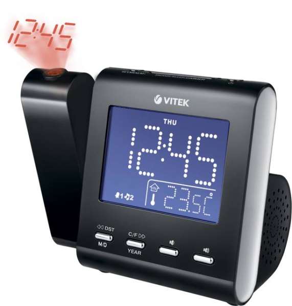 Радиоприемник Vitek VT-6606 BK радиобудильник