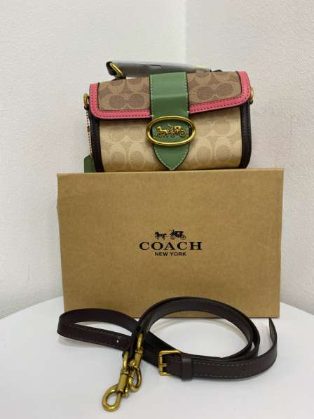 Женская сумка натуральная кожа Coach