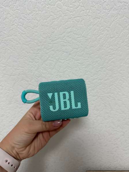 Беспроводная колонка JBL, цвет бирюзовый