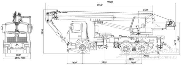 Автокран продам 25 тонн; 28 метров 2013 год МАЗ в Набережных Челнах