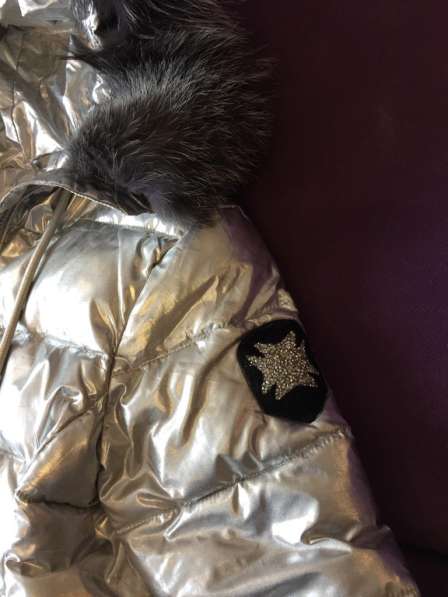 Куртка зимняя kiko фирменная б/у удлиненная, натур мех в Волгограде