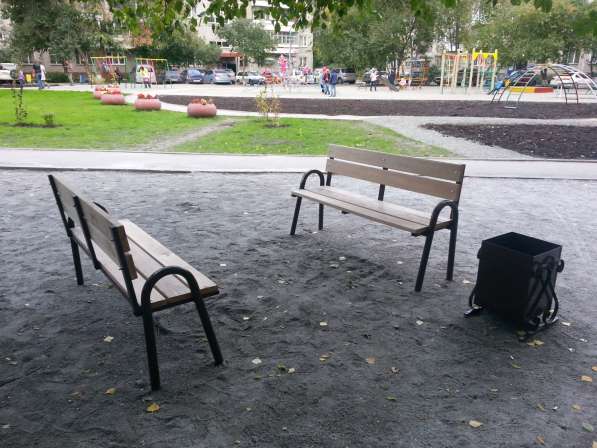 Урны уличные, скамейки в Новосибирске фото 12
