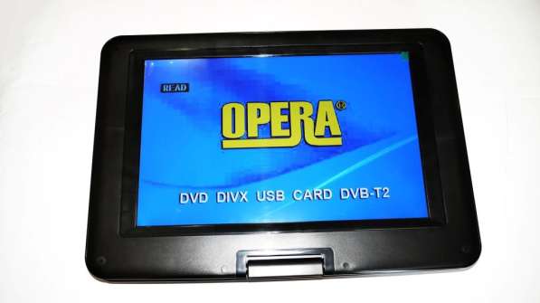 14" DVD Opera 1580 Портативный DVD-проигрыватель с Т2 TV USB