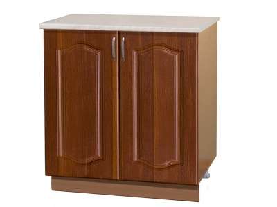 Шкаф-стол Евромебель ШН-80 орех в Барнауле