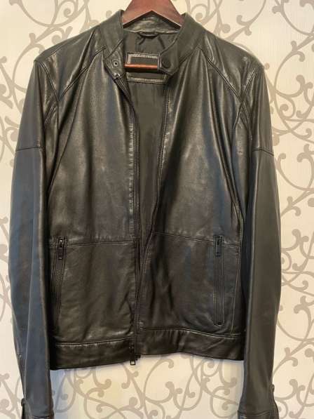 Куртка кожаная мужская