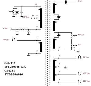 CF0341 трансформатор